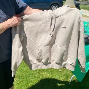 Tan NASA Oversized Hoodie from Divided